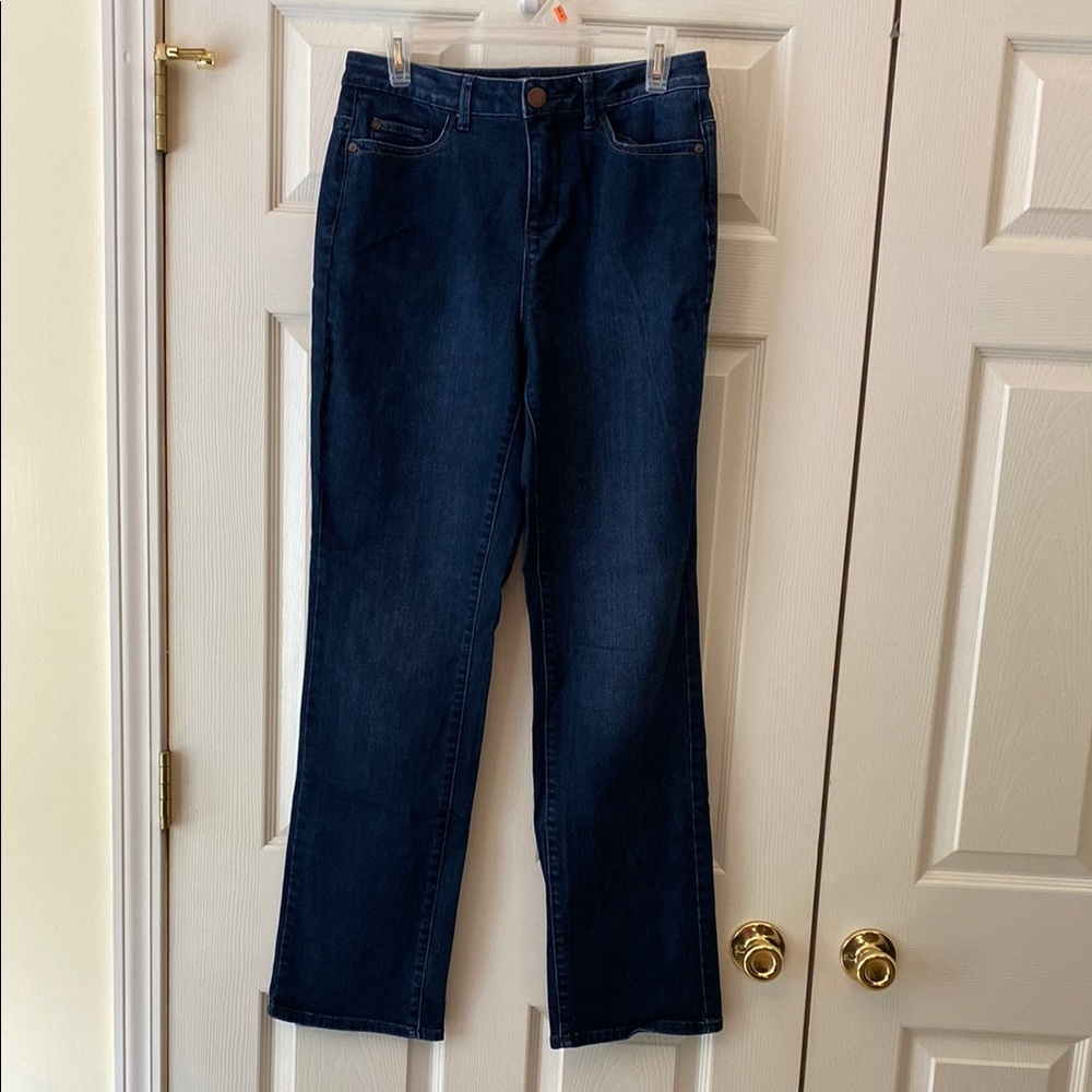 Coldwater Creek Dark Blue Straight Leg Jeans
